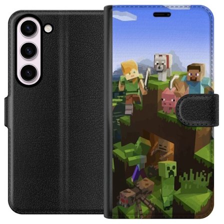 Yhteensopiva Lompakkokotelo Samsung Galaxy S23 MineCraft