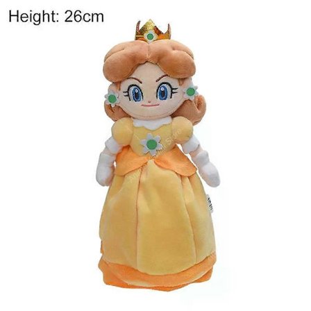 AGame Mario Plyschdocka Söt Mario Luigi Princess Peach Daisy Rosalina Elefant Bowser Bowser Jr Vivian Ninji Gosedjur