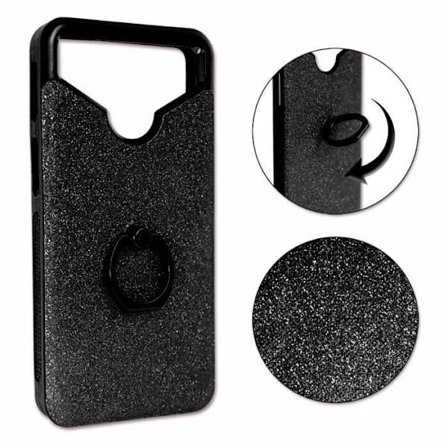 Baksida - Orange - Neva Start - Silikongel - Diamant strasseffekt - Selfie ring