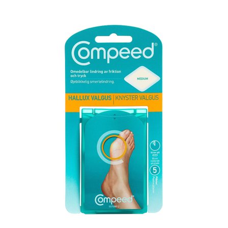 Compeed Knysteplaster 5 stk., Medicin & Pleje, Håndcreme & Fodpleje, Vabelplastre