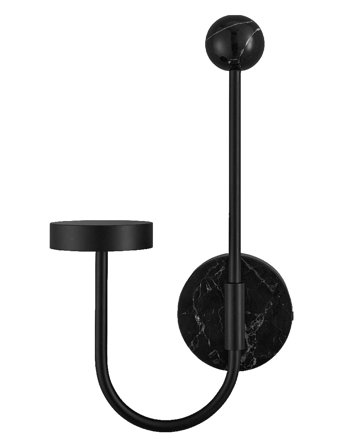 Grasil Væglampe Black AYTM