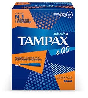 Tampax Compak Super Plus 16 Assorbenti Interni Flussi Molto