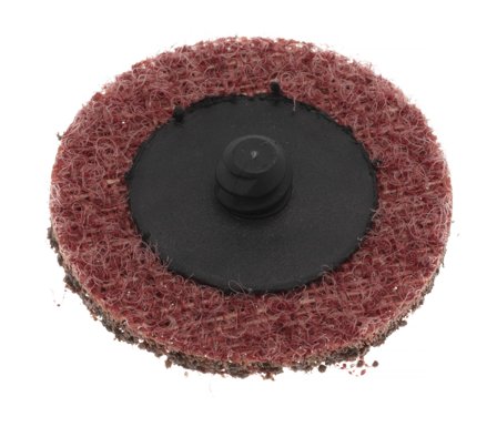 PELA 509890 Slipnylonrondell medium, röd, 80#, Kapa, slipa & polera