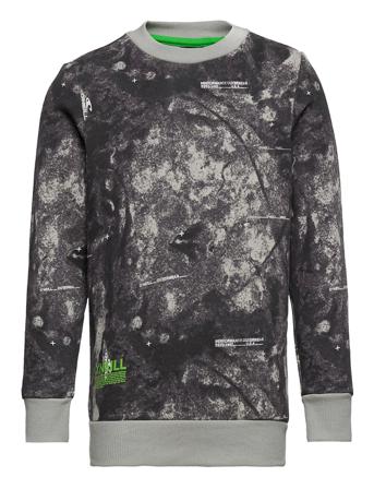 Hybrid Crew Sweatshirt Aop Grey O'neill