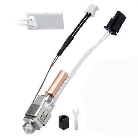 Oppgradering for Anycubic Kobra 2 Hotend Kit, Termistor Varmeelement 0.4mm Print Hot End for Kobra 2