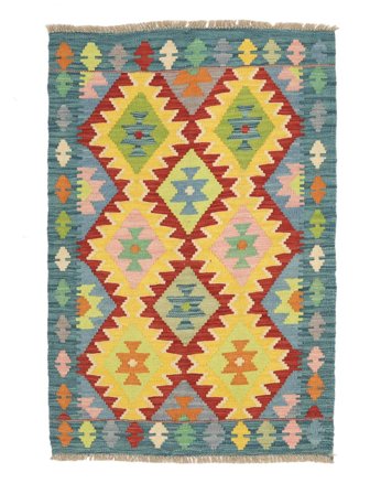 Tribal Malý Kelim Afghán Old Style Koberec 79X119 Vlna