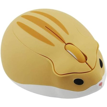 Langaton hiiri, söpö hamsterin muotoinen tietokonehiiri, 1200 DPI, hiljainen, kannettava USB-hiiri, johdoton hiiri PC-kannettavalle tietokoneelle (