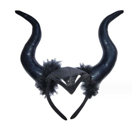 Goottilainen Paha Noita Devil Horn Pääkoriste Halloweenille