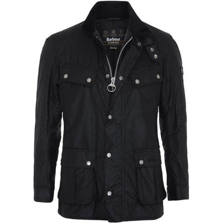 Barbour, Barbour Jack Zwart mw 0337-apparel b 91 Zwart, Heren, Maat:M,Katoen