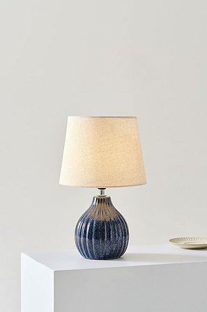 Jotex - Bordslampa Blå/naturvit MONA - Köp Bordslampor hos Jotex