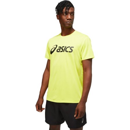 Asics Men's Core Asics Top Men Short sleeved fitness sweater Yellow XL