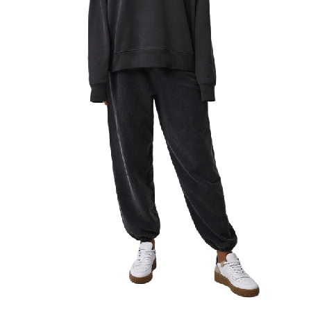 French Connection Jersey Cupro Jogger Byxor Dam Svart M