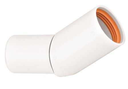 Faluplast 2910365 Bøy 30° 50 mm, Innendørsavløp