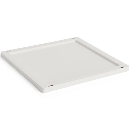 HAY Colour Crate Medium Square Cube lokk, off-white' - 'Off white