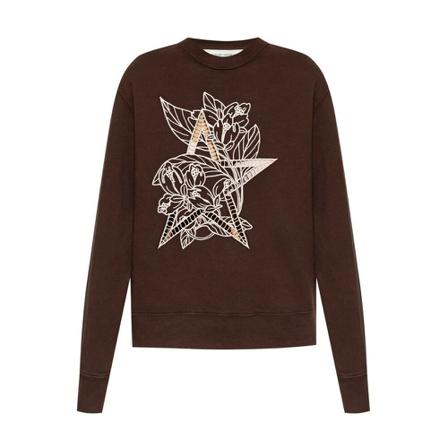 Golden Goose Cutout sweatshirt Brun, Dame Sweatshirts