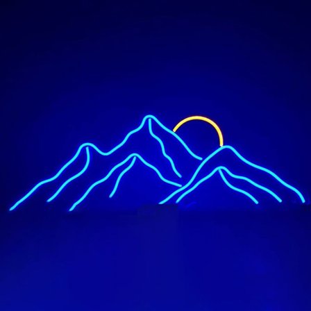 LED Sunset Sunrise Neon Neonskyltljus E E