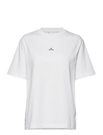 W.hanger Tee T-shirts & Tops Short-sleeved Hvit HOLZWEILER