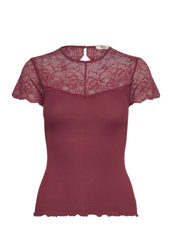 RM By Rosemunde | Rmwbea Lace Heartshape Ss Top | M