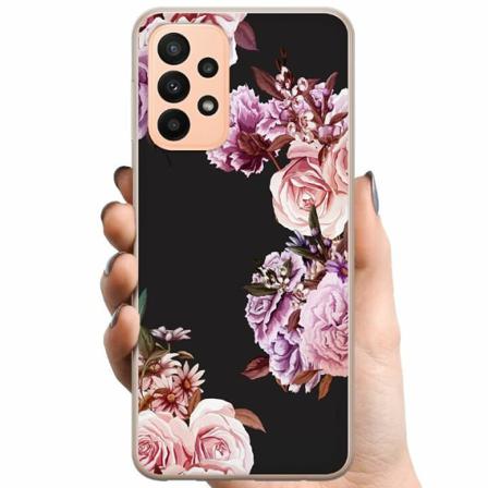 Samsung Galaxy A23 5g Tpu Mobilskal Blommor
