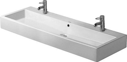 Duravit Vero Tvättställ 1200x470, 2 blandarhål, Badrum
