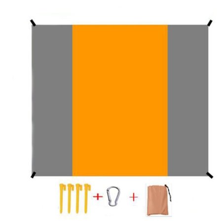 Picknickmatta Pocket Strandfilt ORANGE
