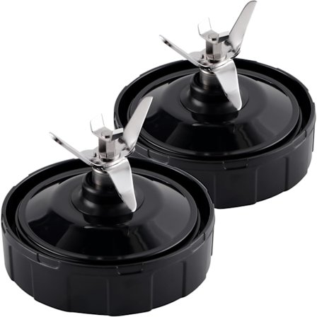 2-pack 7-Fins Extractor Blade Assembly Blender Blade Ersättningsdelar Kompatibel med Nurti Ninja Blenders Auto iQ BL48