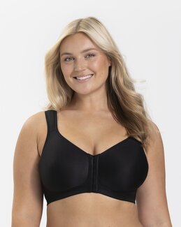 Keep Fresh frontlukket BH Sort - F100 - Miss Mary