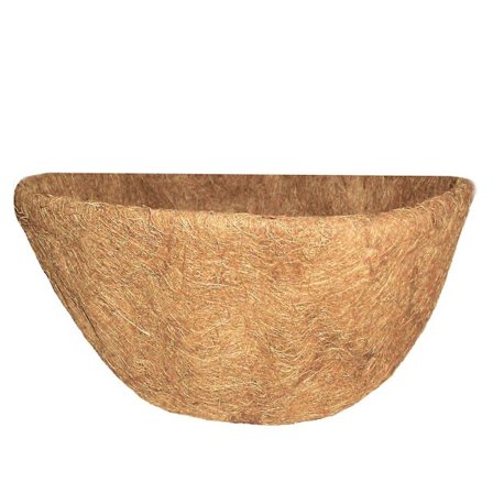 Kokosfiberforing til 18-tommers vægkurv plantekasser Kokos kokosfiber 18-tommers diameter naturlig fiber