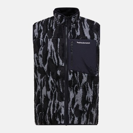 Peak Performance - Graphic Pile Vest Homme