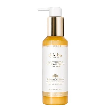 d'Alba White Truffle Return Oil Cream Cleanser, Skincare, Renseprodukter, Rens & Vask