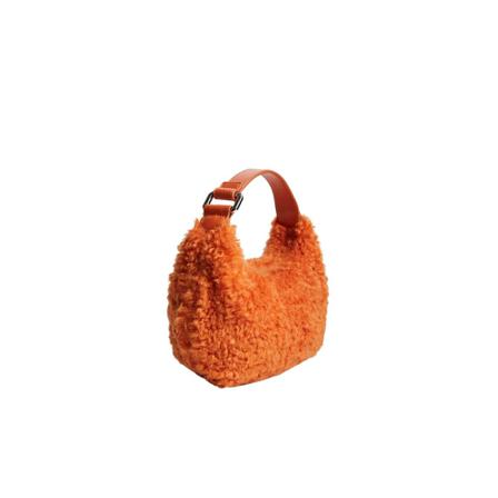 Mango Taske P-- Orange, Dame Håndtasker, Størrelse: ONE Size
