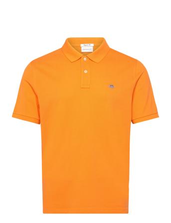 Reg Shield Ss Pique Polo Orange GANT