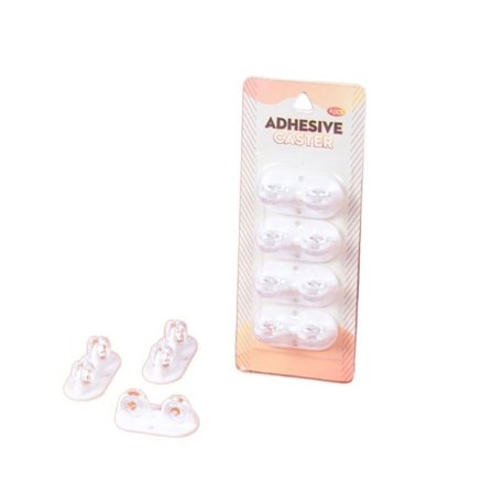 4 stk Opbevaringsboks Hjul Møbelrulle Skraldespand Hjul