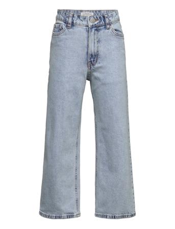 Trousers Denim Vanja Lt Blue C Jeans Wide Jeans Blå Lindex*Betinget Tilbud