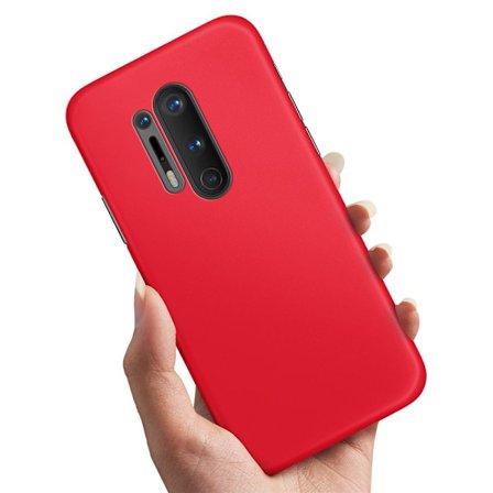 OnePlus 8 Pro - Cover/Mobilcover Rød