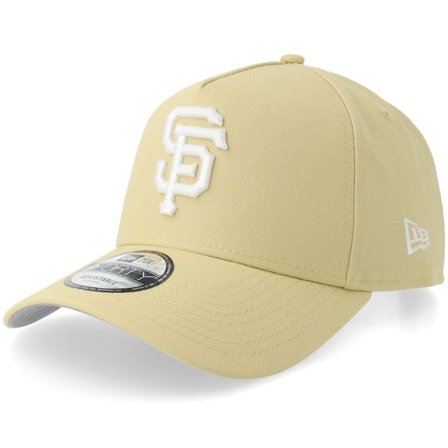 New Era - MLB Beige adjustable Czapka Z Daszkiem - Hatstore Exclusive x San Francisco Giants 9FORTY Light Khaki A-Frame Adjustable @ Hatstore