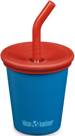 Klean Kanteen Kid Cup 296 ml Straw Lid Mykonos Blue