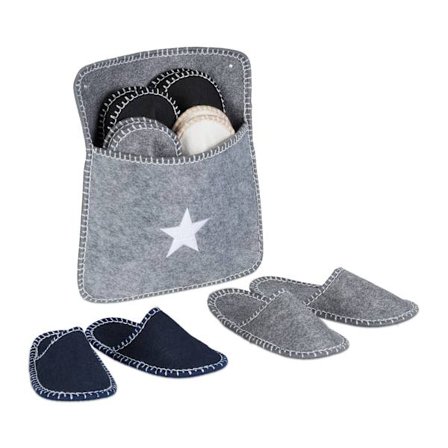 6 paria huopaisia ​​vierastossuja