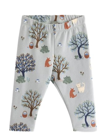 Lindex Leggings Tree - Grey - 68