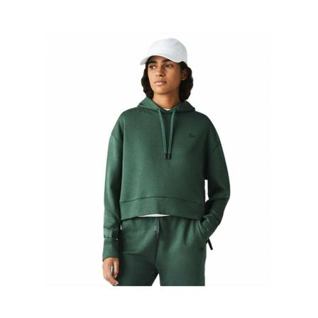 Lacoste, Sweatshirts Hoodies Groen, Dames, Maat:M