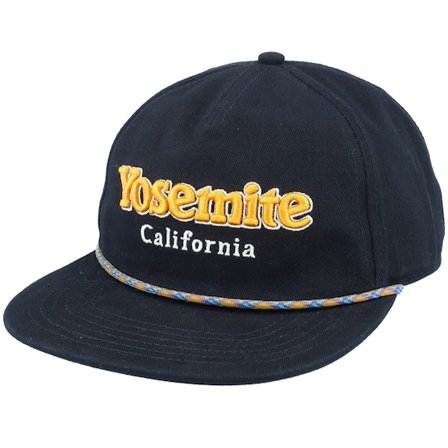 American Needle - Preto snapback Boné - Yosemite Coachella Black Snapback @ Hatstore