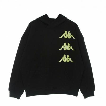 Kappa, Hoodies Zwart, Heren, Maat:XS