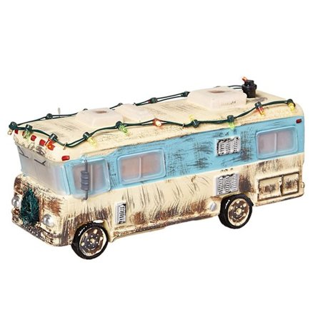 Julpynt Julscen Byhus i Resin med Varmt Vit LED-Ljus Kreativ Sagoskog Batteridriven (FMY)