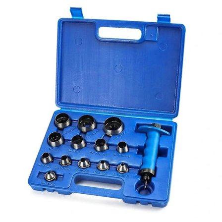 14 stansar 5-35 mm, läderstansar, hålslag