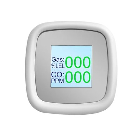 WIFI Brændbar Gasdetektor Gasalarm Digitalt Instrument til Detektering af Brændbar Gas Gaslækagetester