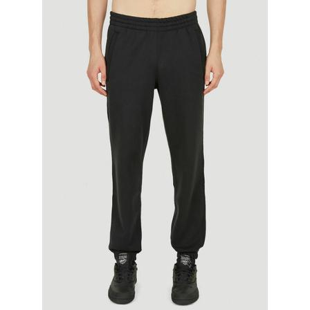 Adidas Trefoil Logo Patch Track Pants , Zwart , Heren , Maat: M