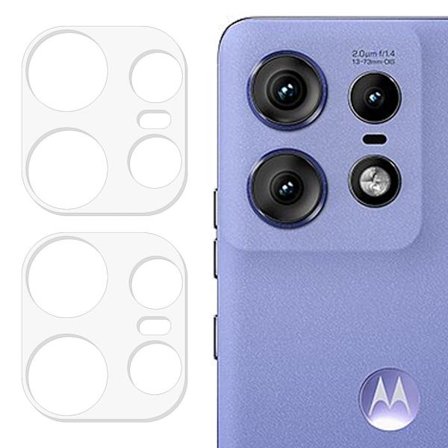 Enkelt Motorola Edge 50 Pro linsskydd för kameran