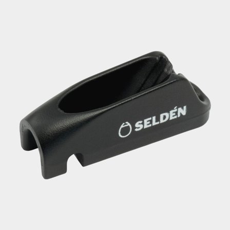 Bloqueador de escota Seldén Valleý Fairlead/Becket 211 MK2S2, 27 mm, adecuado para cabos Ø1 - 6 mm
