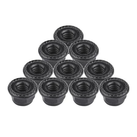 Universal CNC-frästa metallhjulslås 1/10 skala RC-modellbil 10 st