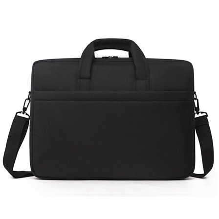 14 tommer laptop taske, crossbody skuldertaske til tablet (sort)
